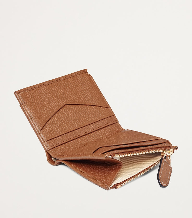 Aspinal of London Hudson leather coin and card holder - British product