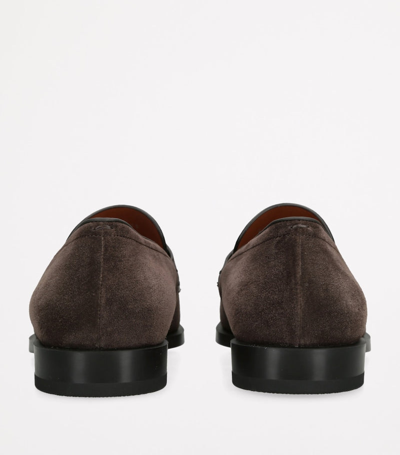 Zegna suede L'Asola loafers (British brand)