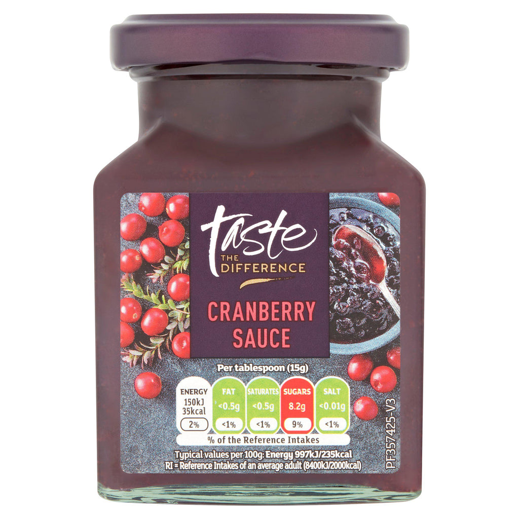 Sainsbury's Cranberry Sauce, Taste the Difference 220g