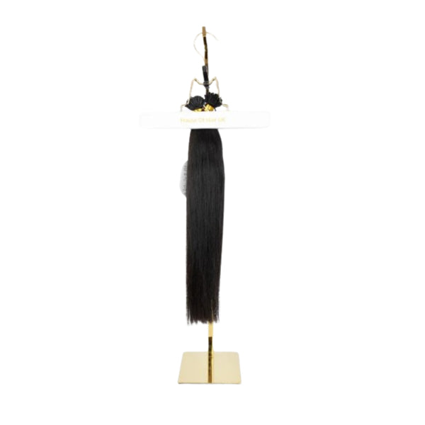 House Of Hair UK Straight Ebony I-tip 20 (1B) GOODS Superdrug   