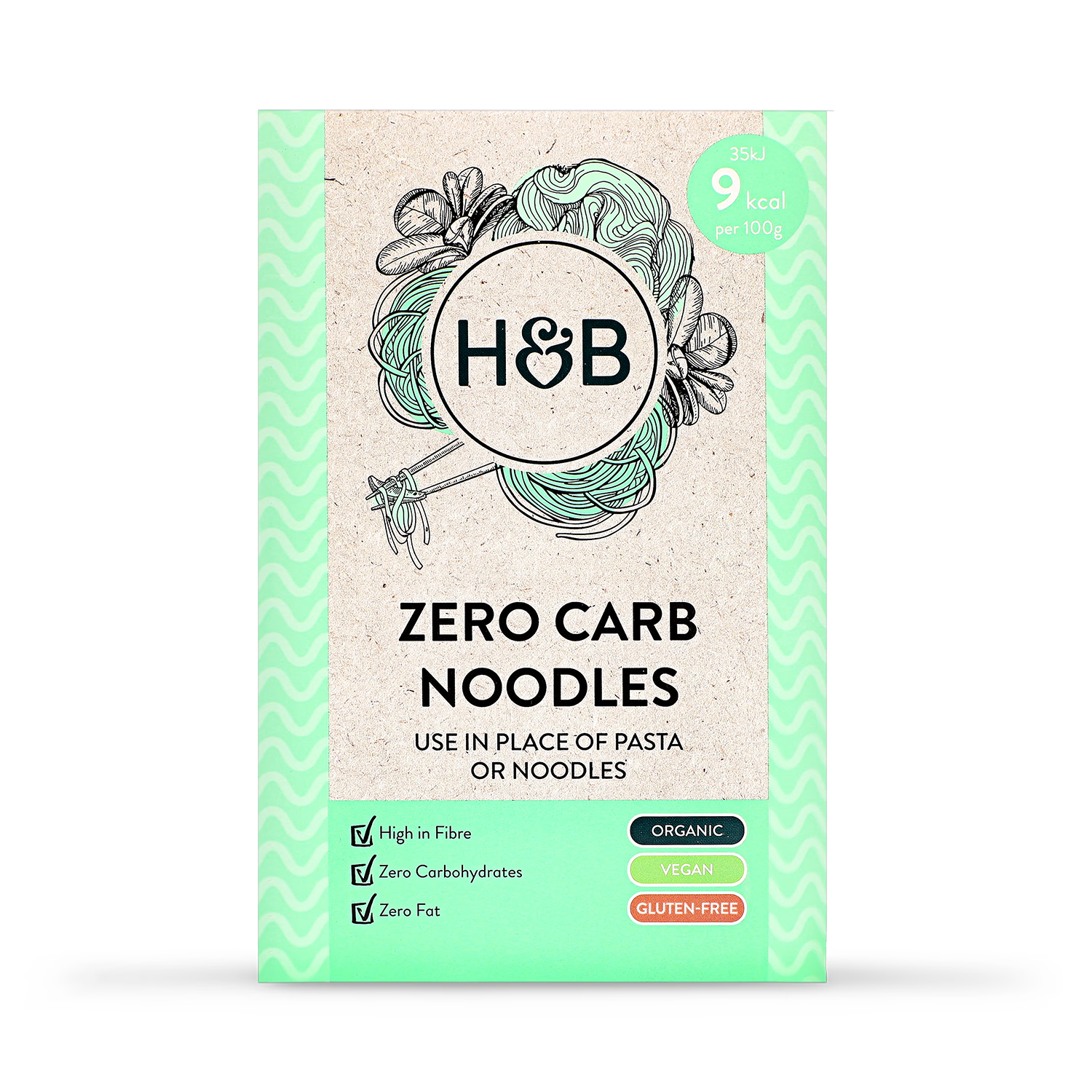 Holland & Barrett zero carb noodles 270g, UK version