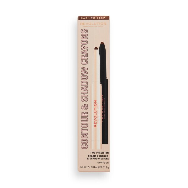 Revolution Contour & Shadow Crayons Dark imported from the UK