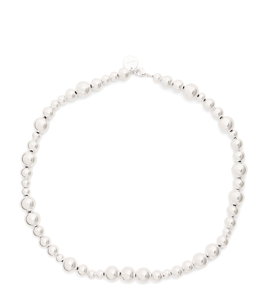 LIÉ STUDIO silver-plated Elly necklace 41cm, UK version