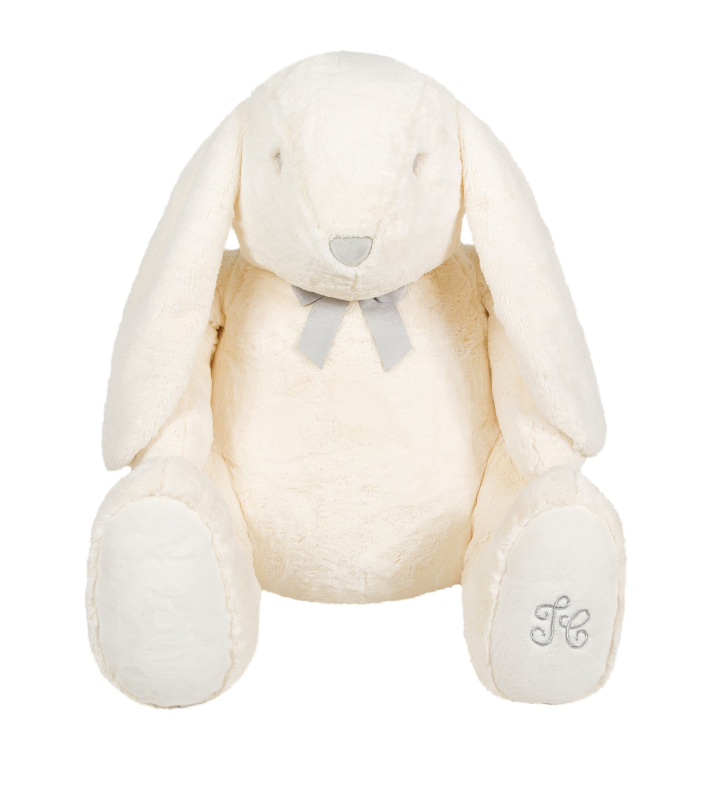 Tartine et Chocolat Constant The White Rabbit soft toy 110cm (British brand)