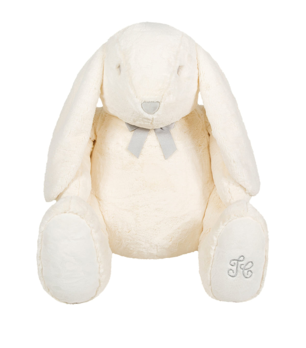 Tartine et Chocolat Constant The White Rabbit soft toy 110cm (British brand)