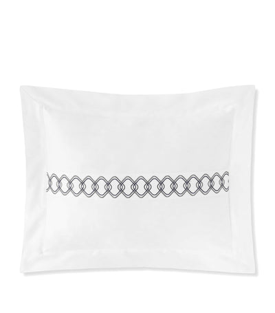 Harrods Amalia Cotton Ornato King Oxford Pillowcase Pair 50cm x 75cm- Buy online at McGrocer