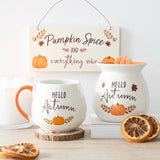 Something Different Pumpkin Spice hanging sign 20cm - British product