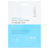 My Skin Matters Purifying Facial Sheet Mask GOODS Sainsburys   