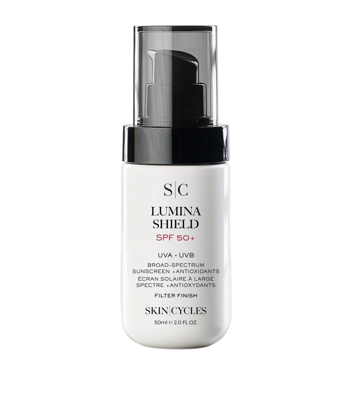 SKIN - CYCLES Lumina Shield SPF 50+ sunscreen 50ml (British brand)