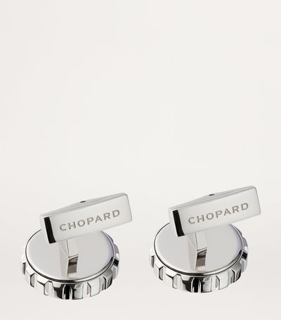 Harrods Chopard Racing Steering Wheel Stainless Steel Cufflinks for Men- Buy online at McGrocer