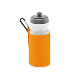 Quadra Water Bottle And Fabric Sleeve Holder GOODS Superdrug Orange  