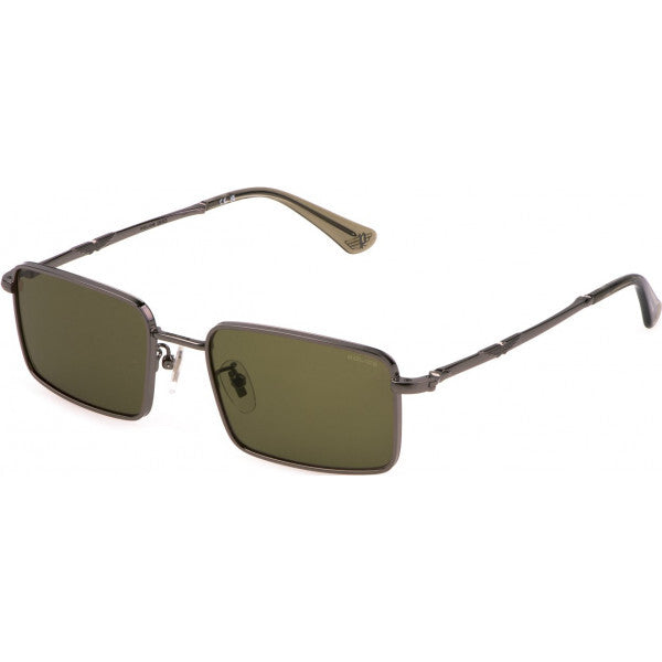 Police green sunglasses metal frame - British product