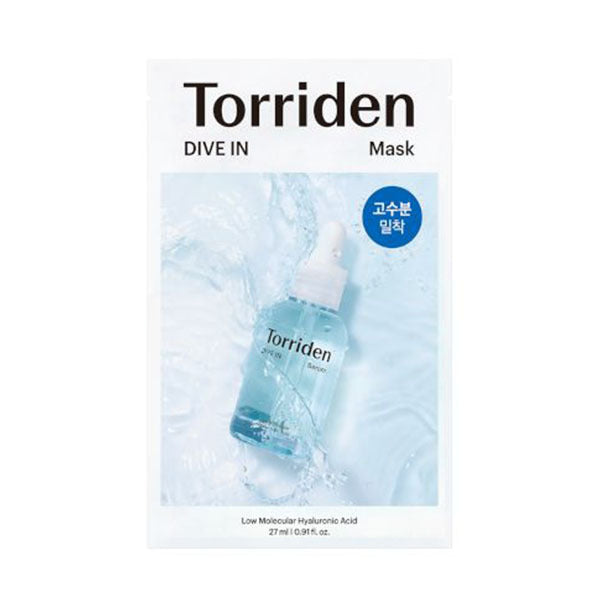 TORRIDEN DIVE IN Low Molecule Hyaluronic Acid Mask 27ml X 1