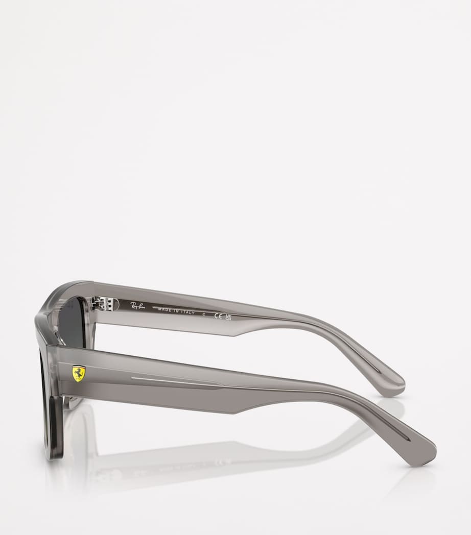 Ray-Ban RB2217M square sunglasses from Scuderia Ferrari collection, UK version