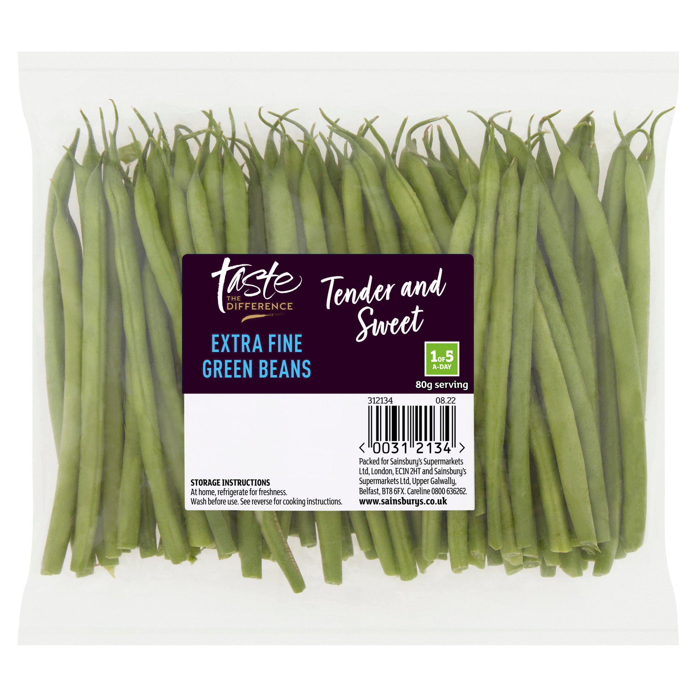 Sainsbury's Extra Fine Beans 200g GOODS Sainsburys   