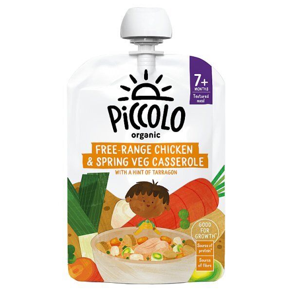 Piccolo Organic Spring Veg & Chicken Casserole 130G St 2 GOODS Superdrug   