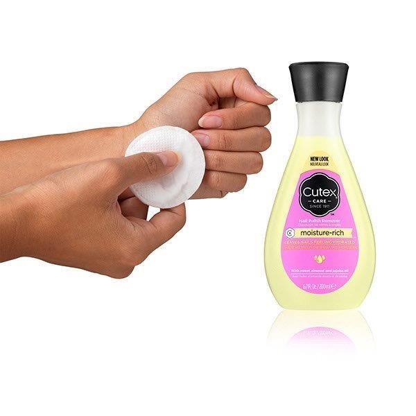 Cutex Moisture-Rich Nail Polish Remover 200ml GOODS Superdrug   