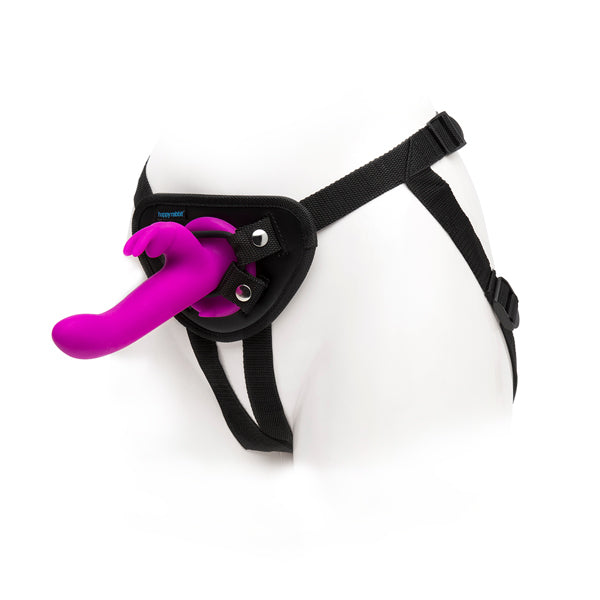 Happy Rabbit strap on harness set purple - British product