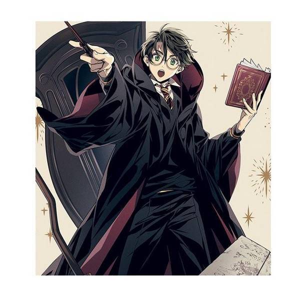 Harry Potter paper print spells design 40x30 cm, imported from the UK