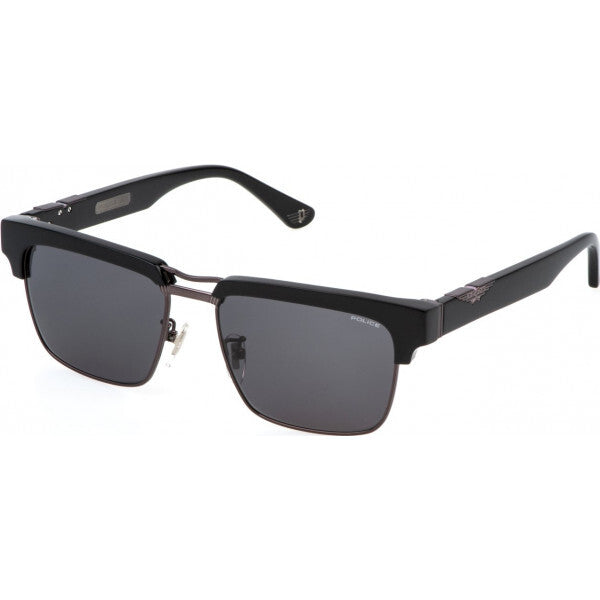 Police black SPLP25 sunglasses, UK version