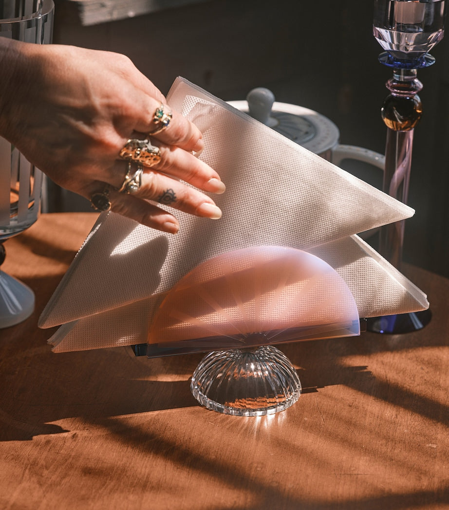 Reflections Copenhagen Crystal Chloe Napkin Holder - British product