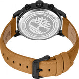 Timberland men's Driscoll watch black leather strap, imported from the UK