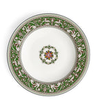 Wedgwood Florentine Verde rimmed soup bowl 23cm (British brand)