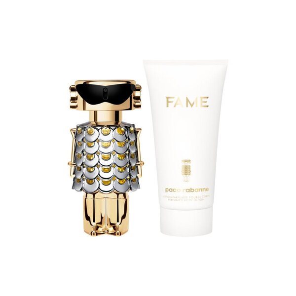 Paco Rabanne Fame gift set EDP 50ml body lotion 75ml, imported from the UK