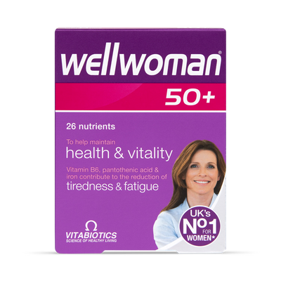 Holland & Barrett Vitabiotics Wellwoman 50+ Multivitamin Tablets 30 Pack- Buy online at McGrocer
