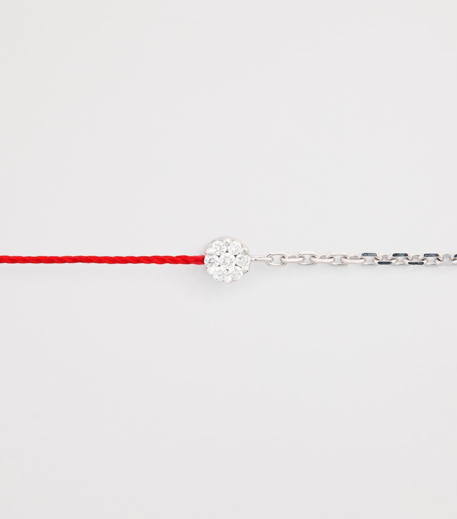 Redline Illusion half-chain diamond bracelet (British brand)