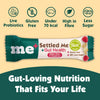 Settled Me+ white choc raspberry oat bars 5x19g UK version
