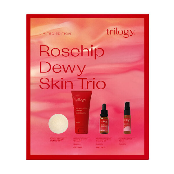 Trilogy Rosehip Dewy Skin Trio