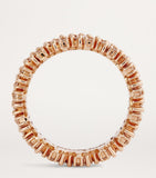 Suzanne Kalan rose gold diamond eternity ring, imported from the UK