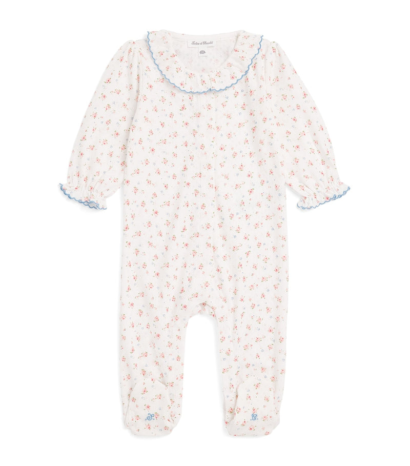 Tartine et Chocolat floral all-in-one sleepsuit 0-24 months (British brand)