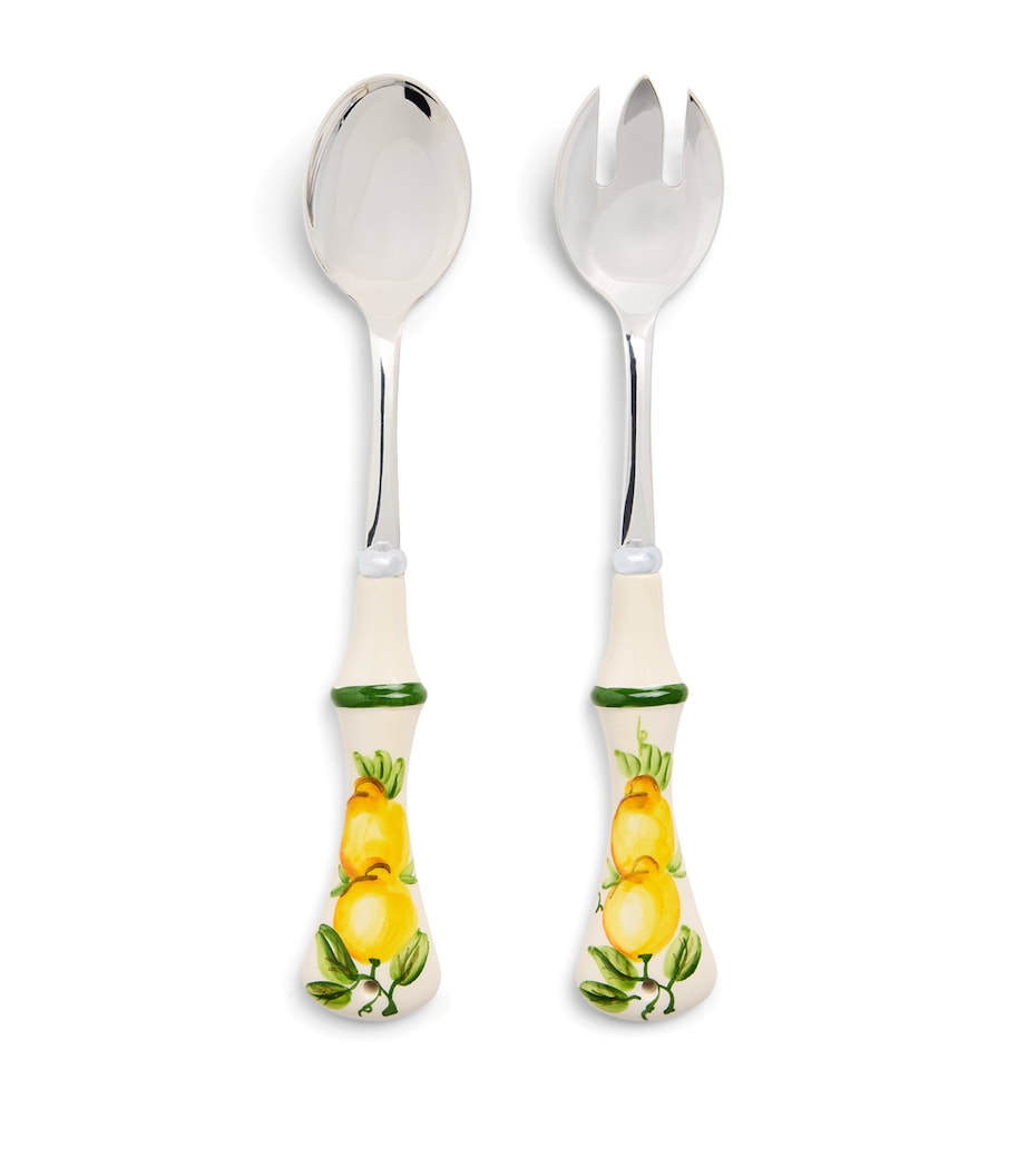 Les-Ottomans ceramic lemon serving set, UK version