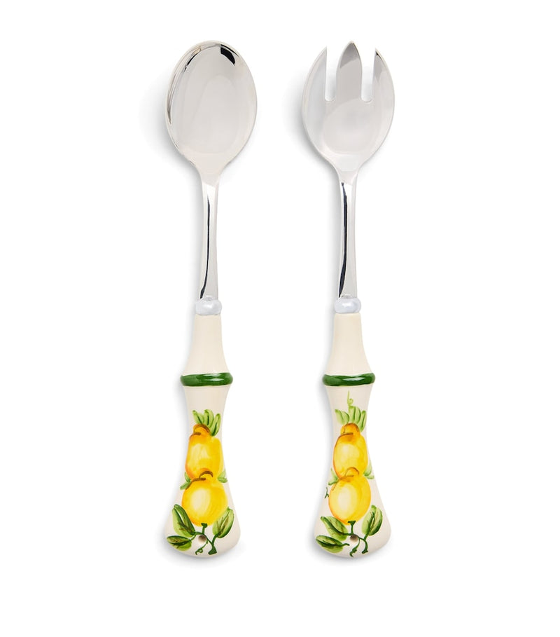 Les-Ottomans ceramic lemon serving set, UK version