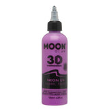 Moon Glow Neon Fabric Paint Purple 125ml, imported from the UK
