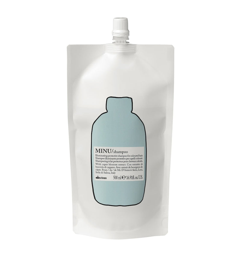 DAVINES Minu Shampoo for coloured hair 500ml, imported from the UK