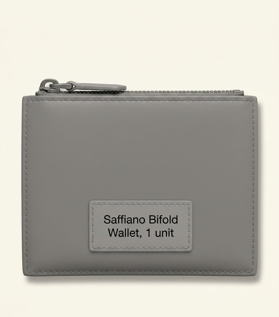Prada Small Saffiano Leather Wallet H8.5cm W11.5cm (British brand)