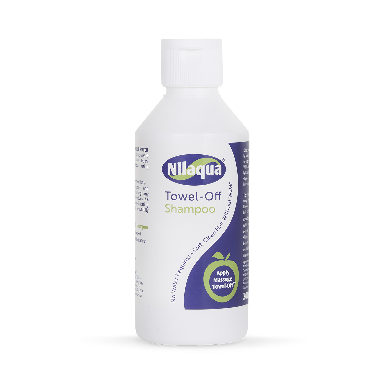 Nilaqua Towel Off apple shampoo 200ml, UK version