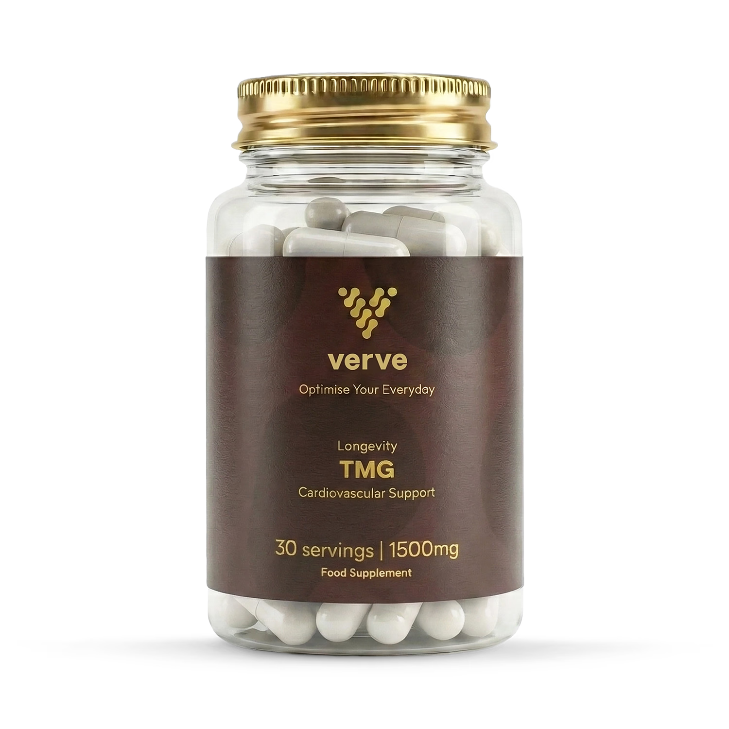 TMG trimethylglycine supplement 1500mg 30 capsules, UK version