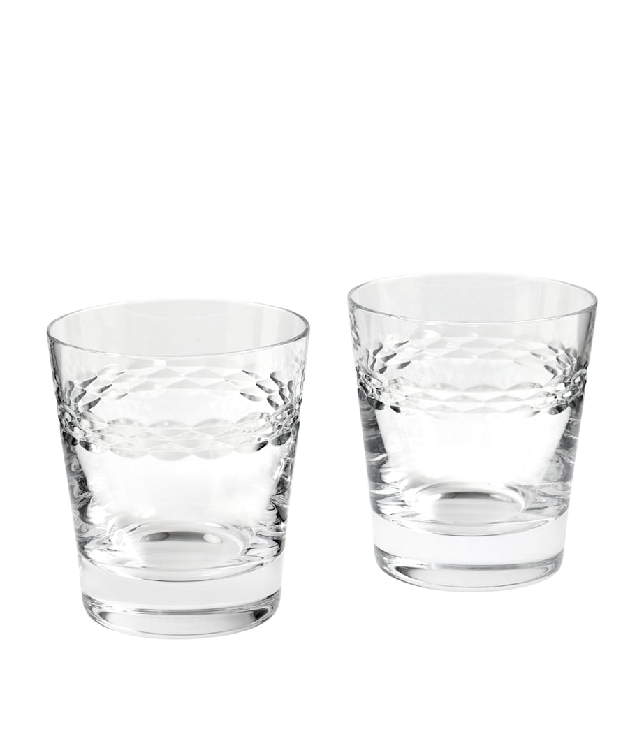Wedgwood crystal tumblers set of 2 310ml (British brand)