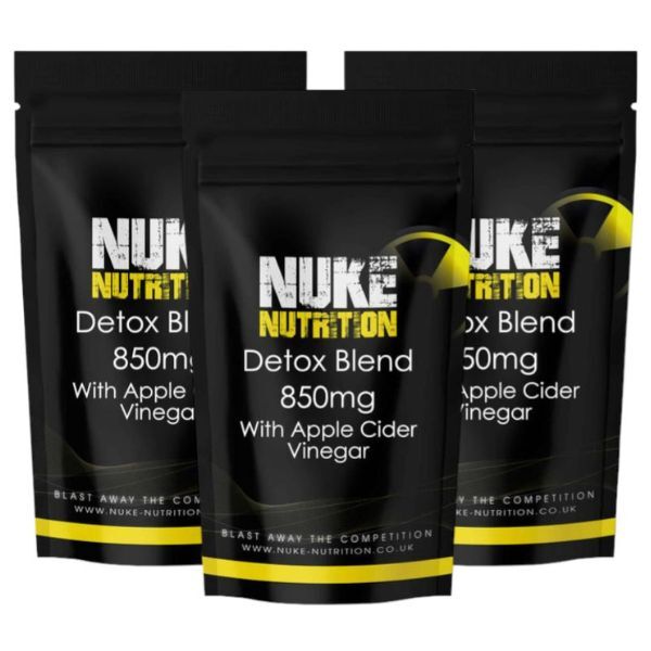 Nuke Nutrition Detox Blend 850mg with Apple Cider-180ct GOODS Superdrug   