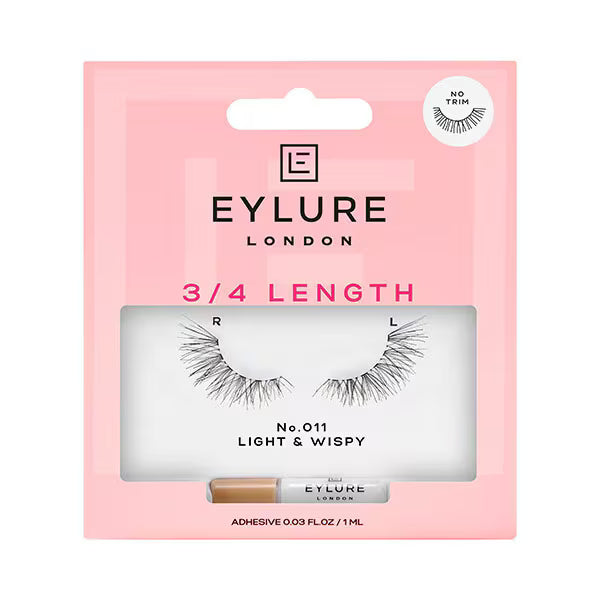 Eylure False Lashes 3/4 Length No.011 - British product
