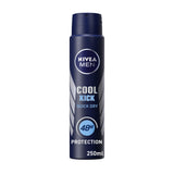 Nivea Men Cool Kick Anti Perspirant Deodorant Spray 250ml GOODS Sainsburys   