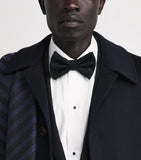 Giorgio Armani large sequin pre-tied bowtie - British product
