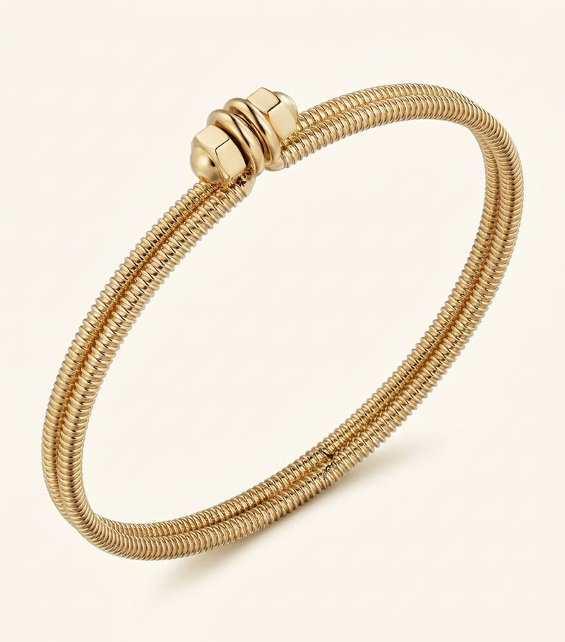 Cartier Écrou de Cartier yellow gold bracelet (British brand)
