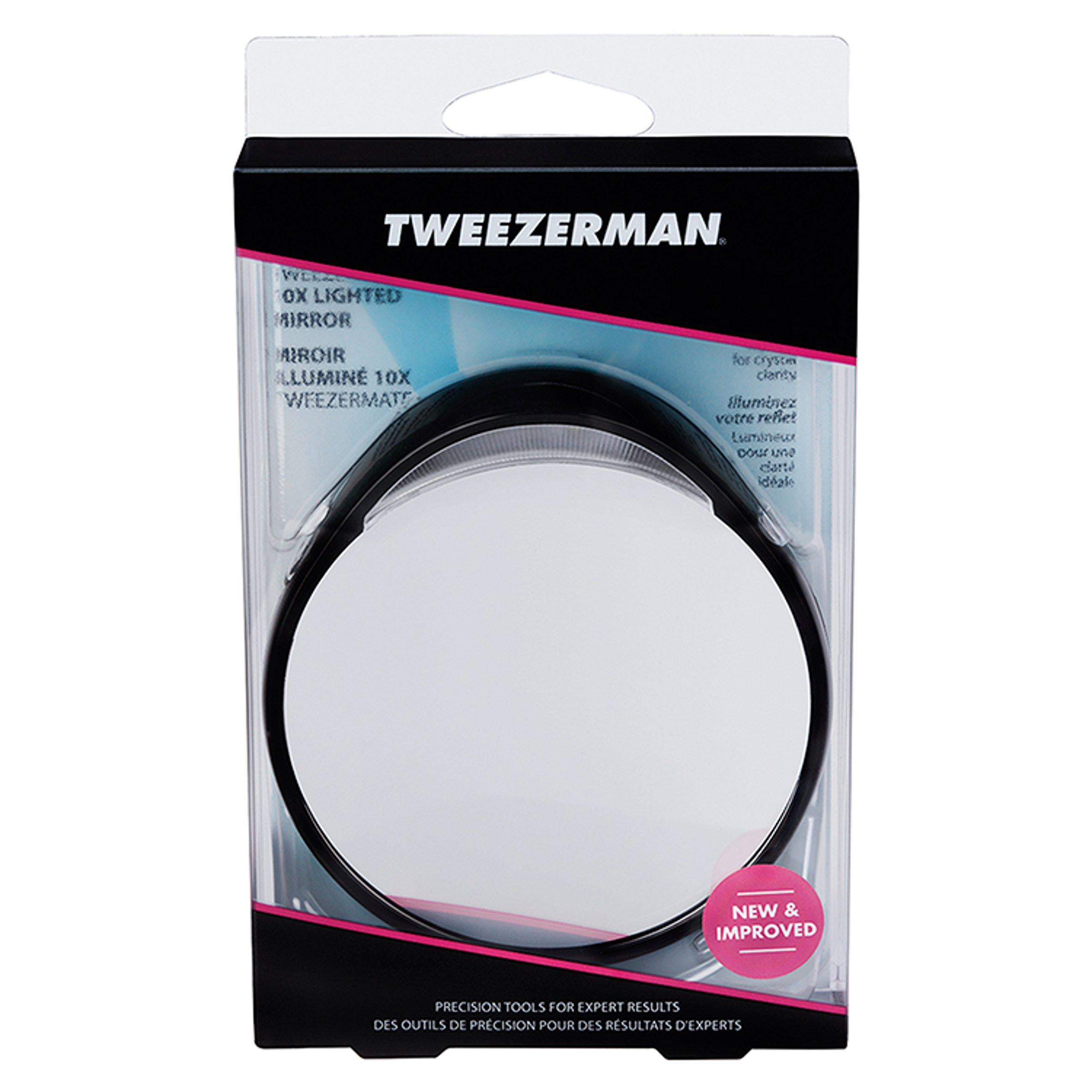 Tweezermate 10x Lighted Mirror Make up brushes & tools Sainsburys   