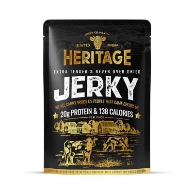 Holland & Barrett Heritage Beef Jerky 25g- Buy online at McGrocer