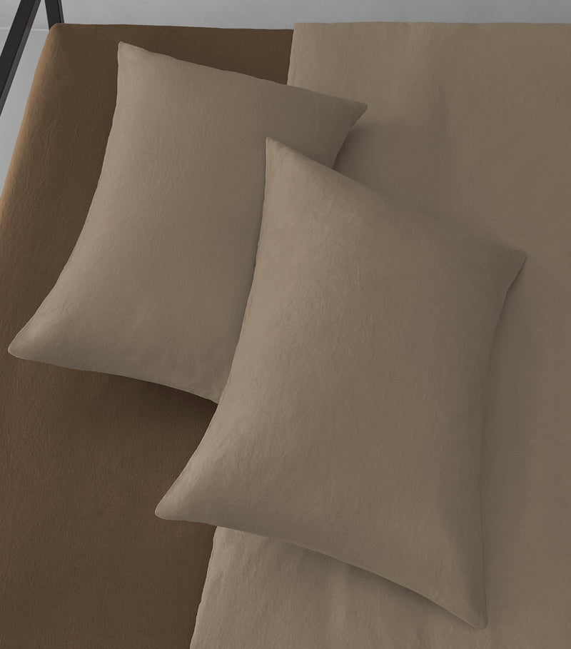 Society Limonta linen Rem duvet cover set super king 260x220cm, imported from the UK